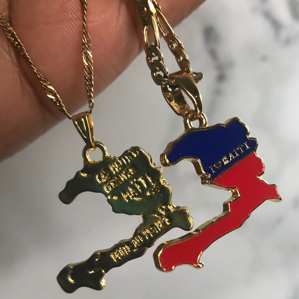 Haiti necklace , haiti necklace set